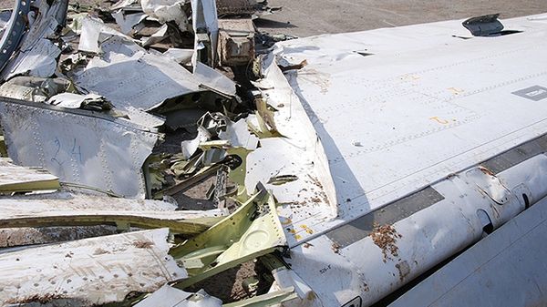 Fragment skrzydła Tu-154M
