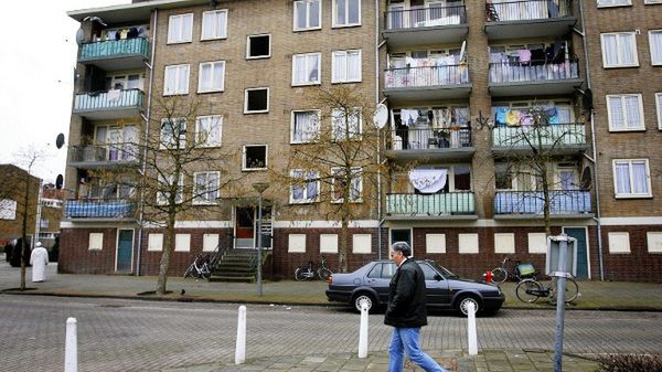Jedna z dzielnic Amsterdamu, w której mieszka wielu imigrantów