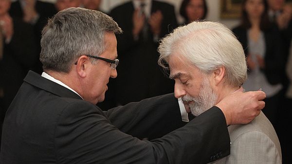 Bronisław Komorowski i Krystian Zimerman