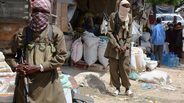 Bojownicy Al-Szabaab w Somalii