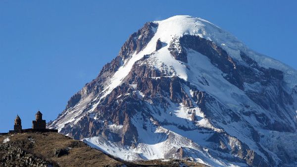 Kazbek na Kaukazie