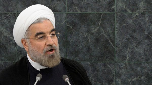 Hasan Rowhani przemawia przed Zgromadzeniem Ogólnym
