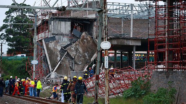 Katastrofa budowlana w mieście Tongaat