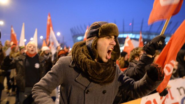 Kilkuset działaczy ekologicznych z całej Europy wzięło udział w Marszu dla Klimatu i Sprawiedliwości Społecznej