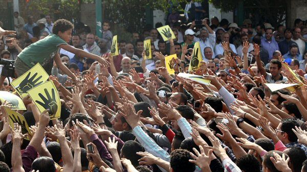 Protest w Kairze