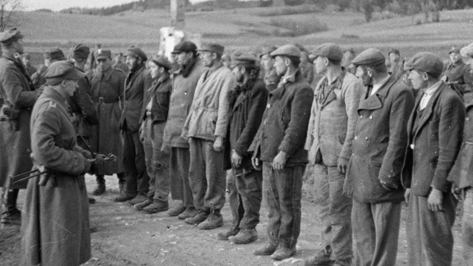 Oddział UPA zatrzymany przez LWP w Bieszczadach, 1946 r.