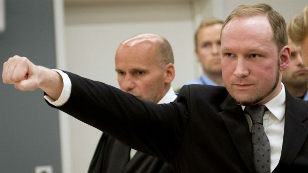 Anders Breivik w sądzie