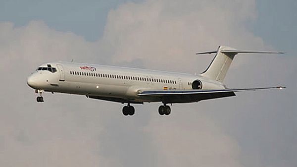 McDonnell Douglas MD-83 należący do Swiftair