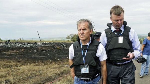 Obserwatorzy OBWE na miejscu katastrofy