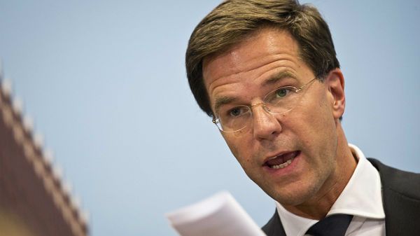 Mark Rutte, premier Holandii