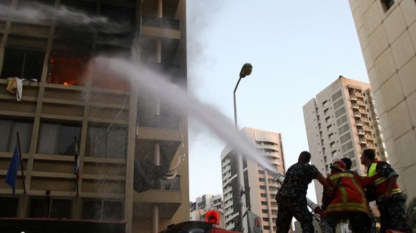 Do eksplozji doszło w jednym z hoteli w stolicy Libanu