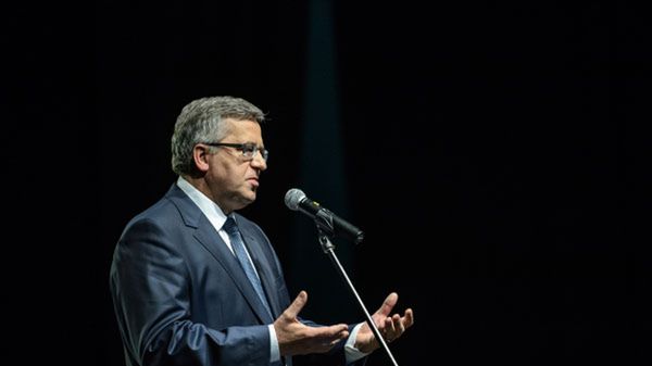 Prezydent Bronisław Komorowski