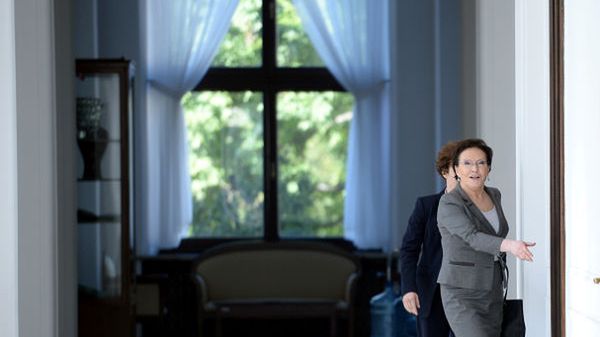 Desygnowana na premiera, marszałek sejmu Ewa Kopacz