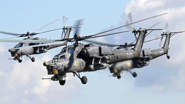 Rosyjskie śmigłowce szturmowe Mi-28N