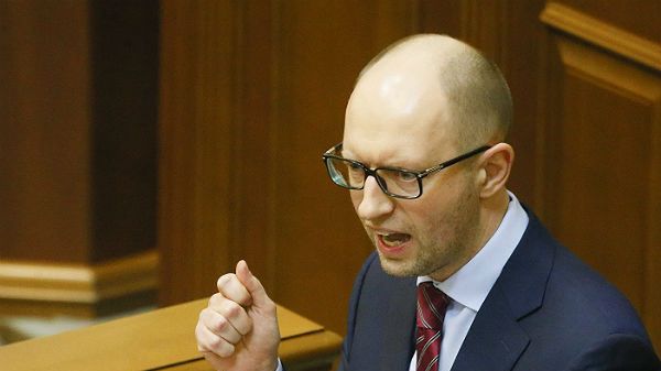 Premier Ukrainy Arsenij Jaceniuk