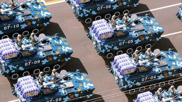 Chińska defilada w Pekinie