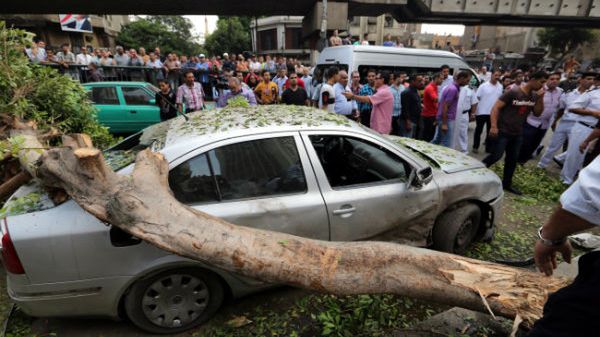 Ładunek wybuchł koło gmachu Ministerstwa Spraw Zagranicznych