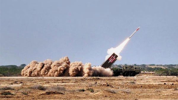 Odpalenie pocisku Nasr