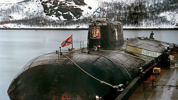 Okręt podwodny "Kursk" - zdjęcie archiwalne