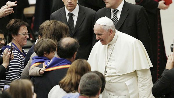 Papież Franciszek spotkał się z pielgrzymami z Ruchu Szensztackiego