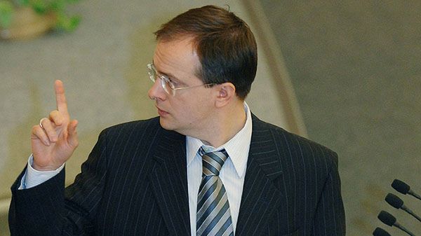 Minister kultury Rosji Władimir Medinski