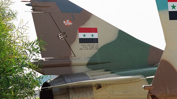 Syryjskie samoloty MiG-23 w izraelskim muzeum