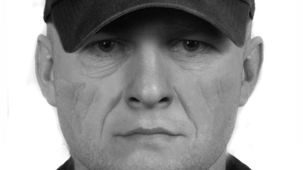 Portret pamięciowy poszukiwanego mężczyzny