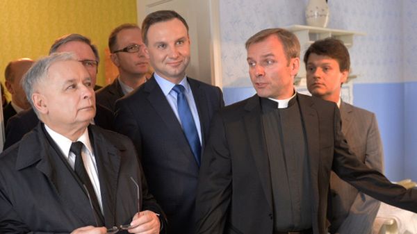 Jarosław Kaczyński w Wadowicach