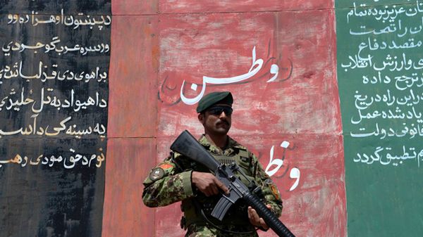 Afgański żołnierz