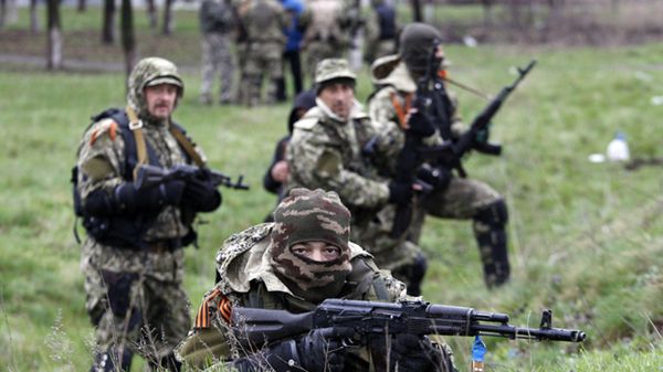 Oddział prorosyjskich separatystów