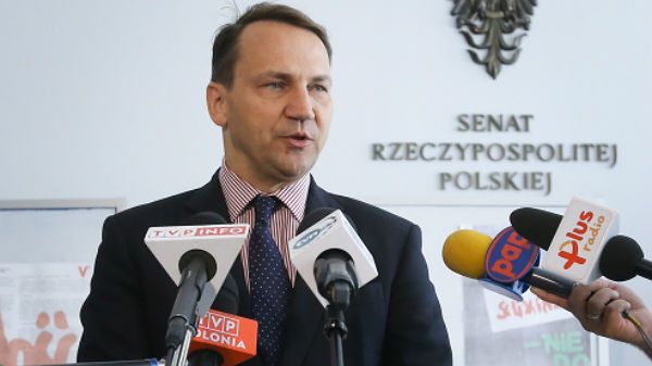 Minister spraw zagranicznych Radosław Sikorski