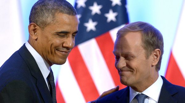 Barack Obama i Donald Tusk