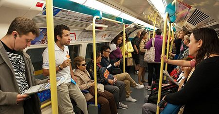 Najnowszy trend w londyńskim metrze