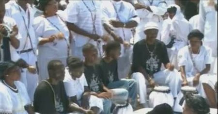 Wyznawcy voodoo uczcili ofiary trzęsienia ziemi na Haiti