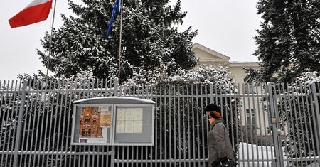 Alarm bombowy przy polskim konsulacie w Mińsku