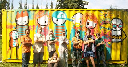Brytyjski artysta odnalazł namalowane w Gdańsku graffiti w londyńskim domu aukcyjnym