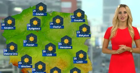 Prognoza pogody na 2 lipca (+2 kolejne dni)