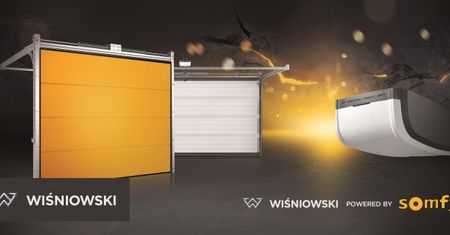 Bramy WIŚNIOWSKI napędzane przez Somfy