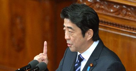 Premier Japonii Shinzo Abe ostrzega Chiny, że jest gotowy użyć siły