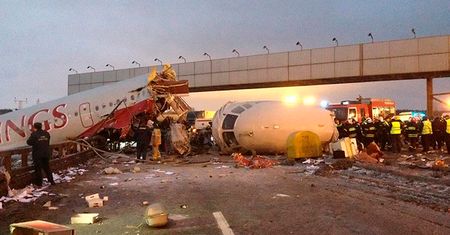 Katastrofa samolotu Tu-204 na lotnisku Wnukowo w Moskwie - zginęły cztery osoby