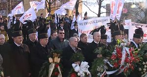 Uroczystości 32. rocznicy pacyfikacji kopalni Wujek