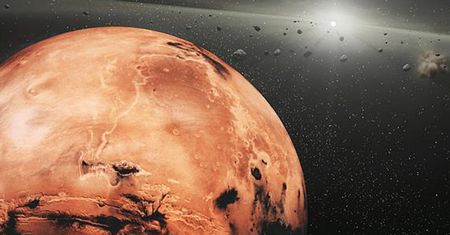 Mars wpływa na planetoidy odświeżając ich powierzchnie
