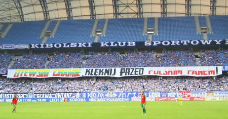 Kibice Lecha Poznań skazani za antylitewski transparent