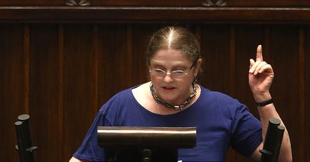 Krystyna Pawłowicz: łuk triumfalny za mało praktyczny? To najedzcie się kiełbasy!