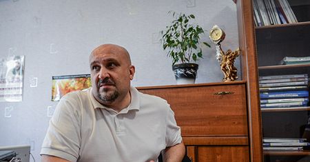 Tylko w WP.PL: Ołeh Krawczuk, "kamikadze" z Dobropola