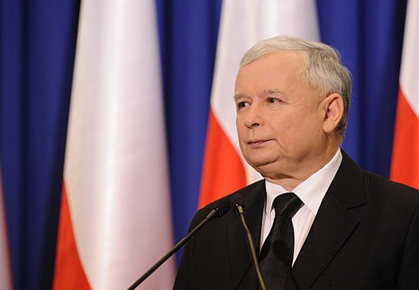 Prezes PiS Jarosław Kaczyński