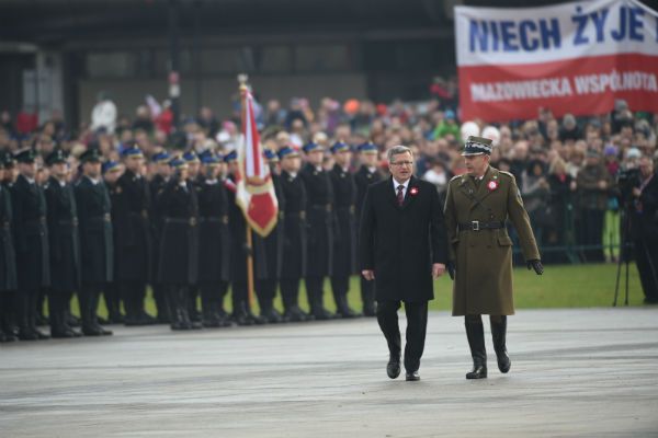 Obchody Święta Niepodległości z udziałem prezydenta Bronisława Komorowskiego