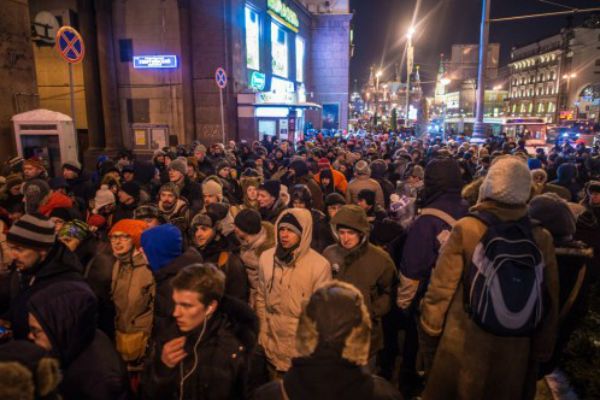 Demonstracja w Moskwie, 30 grudnia br.