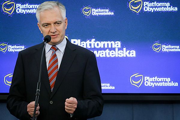 Poseł PO Jarosław Gowin