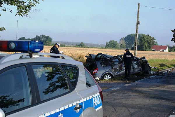 Samochody zderzyły się koło Kutna. Są ranni